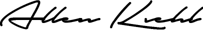 Allen Kiehl signature